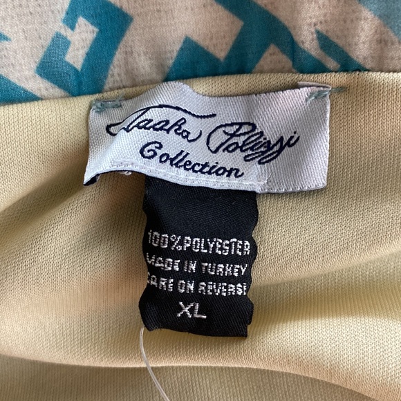 Tasha Polizzi Printed Maxi Skirt Ruffle Hem SZ L or XL NEW - Picture 8 of 8